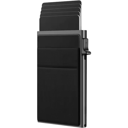 Porte-carte métal ultra-fin