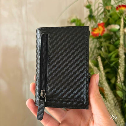 Porte-Carte Premium Carbon Fiber