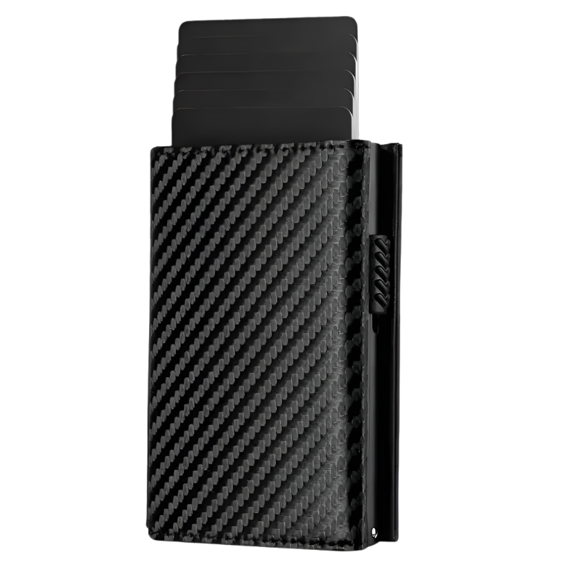 Porte-Carte Premium Carbon Fiber
