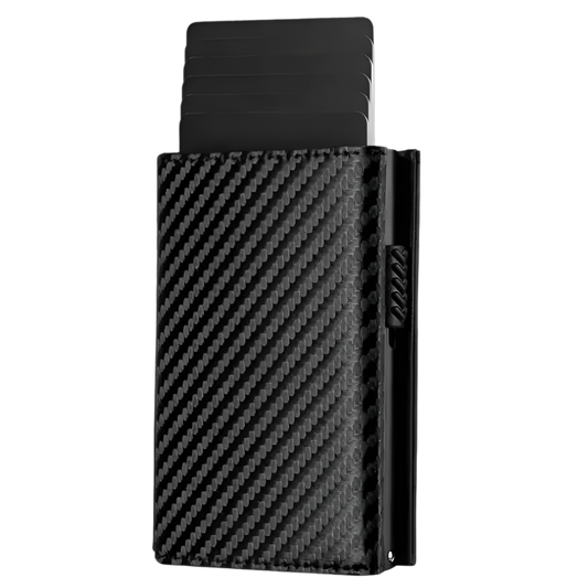 Porte-Carte Premium Carbon Fiber